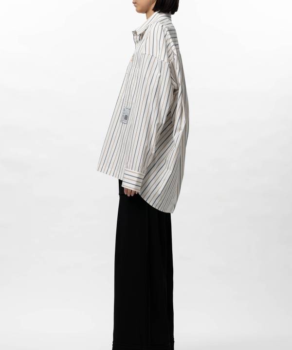 Leon Embroidery Stripe Shirt