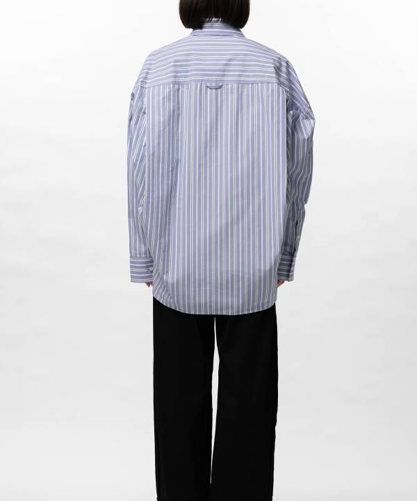 Leon Embroidery Stripe Shirt