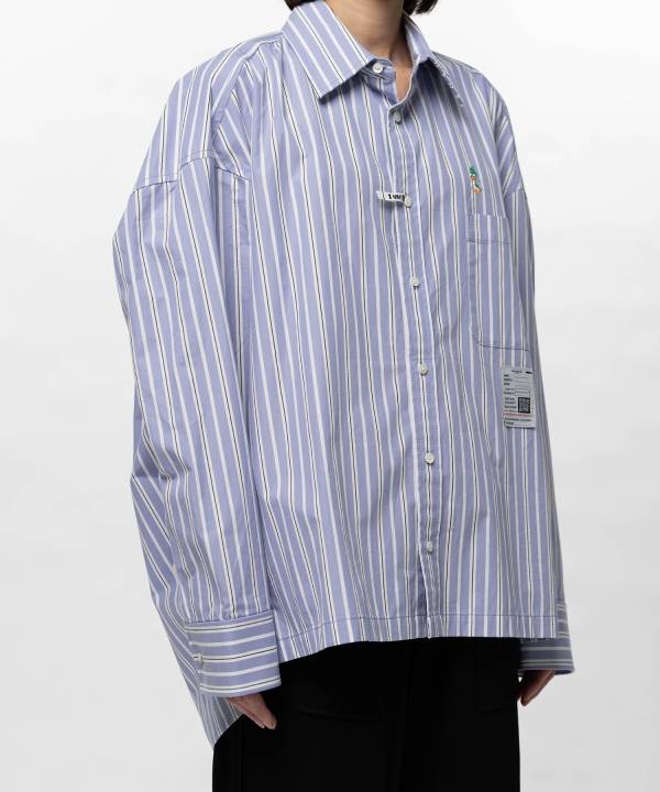 Leon Embroidery Stripe Shirt