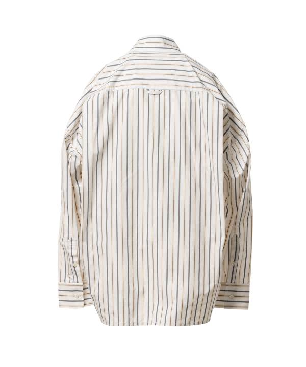 Leon Embroidery Stripe Shirt