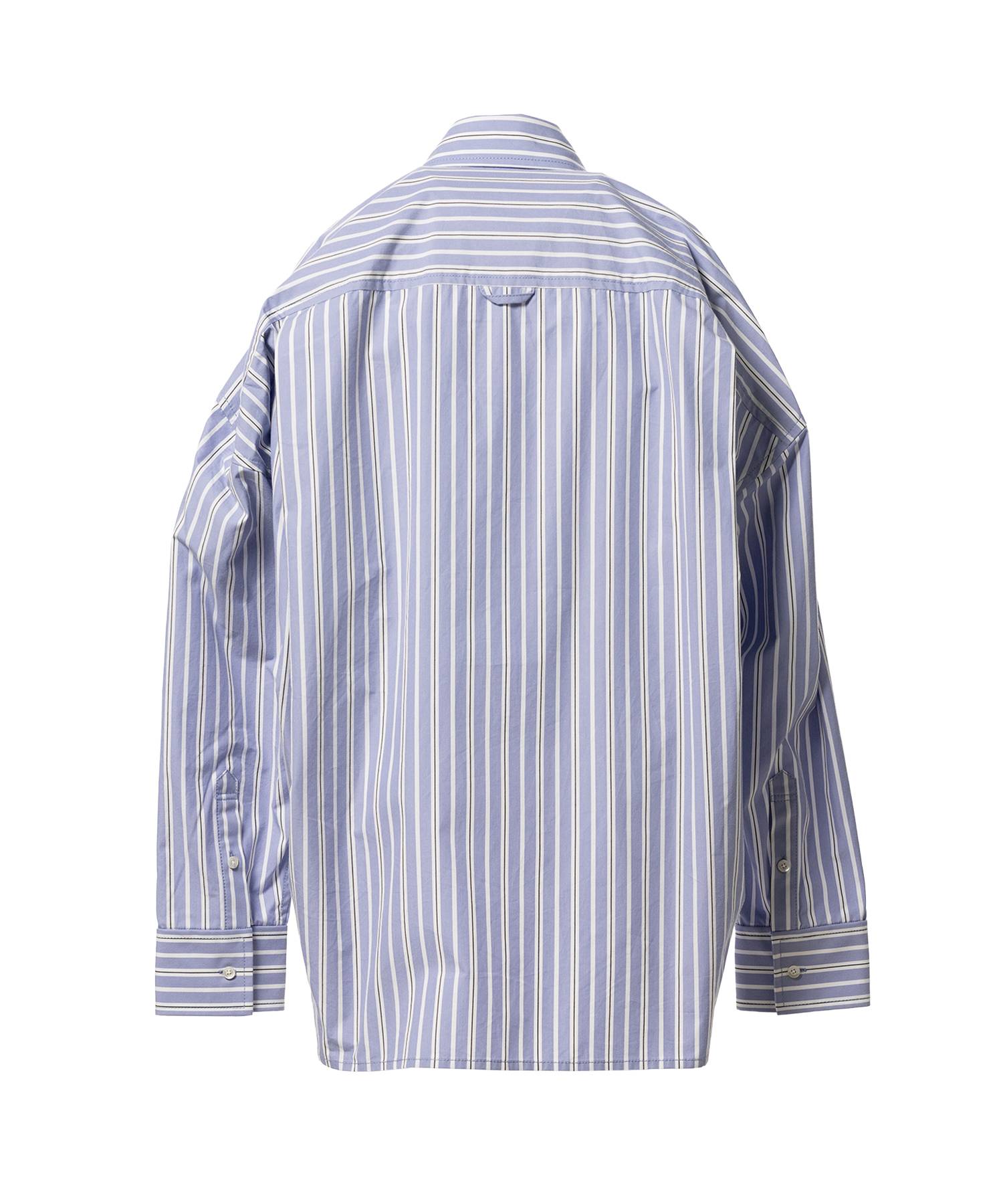 Leon Embroidery Stripe Shirt