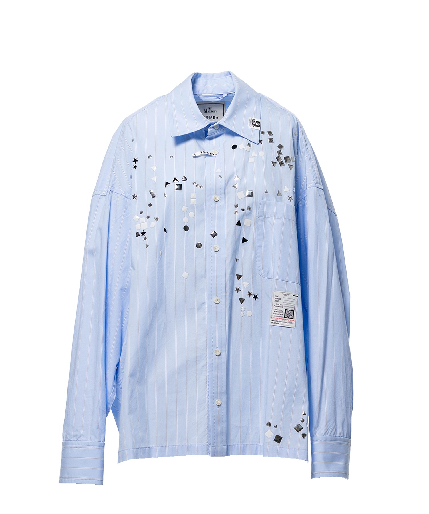 Embellished Stripe Shirt