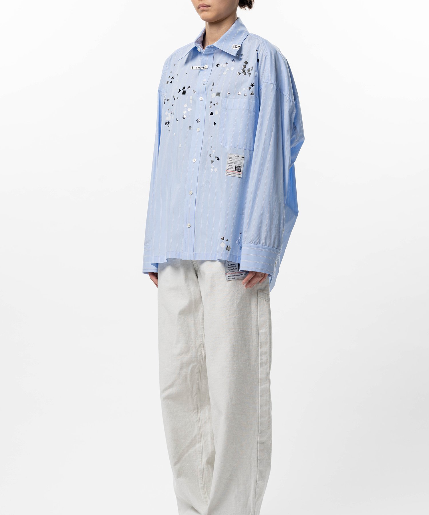 Embellished Stripe Shirt