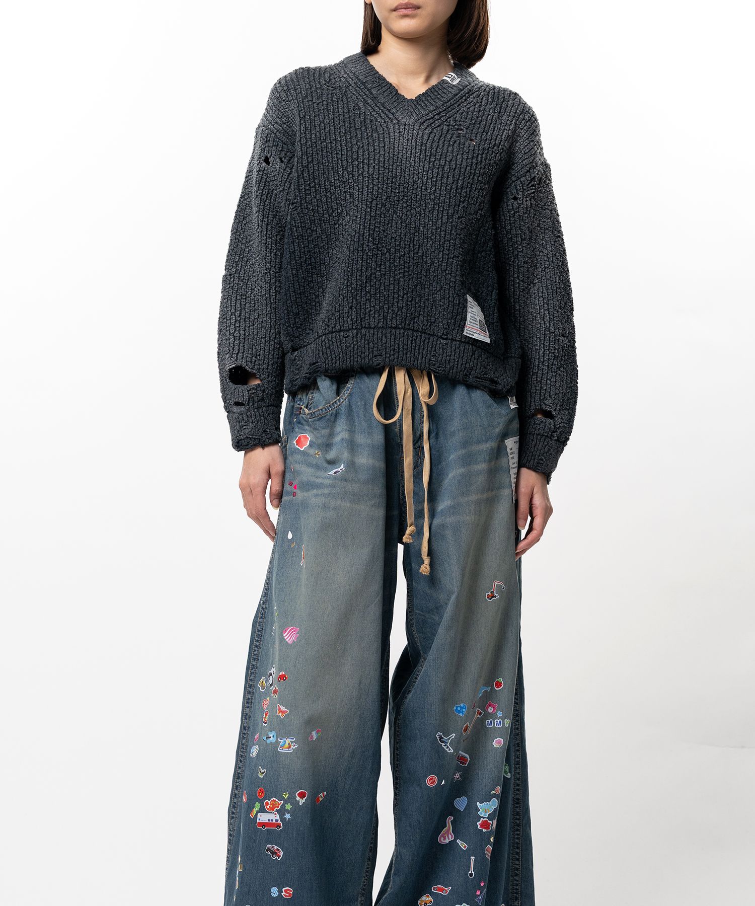 Sun Faded Like Knit Sweater