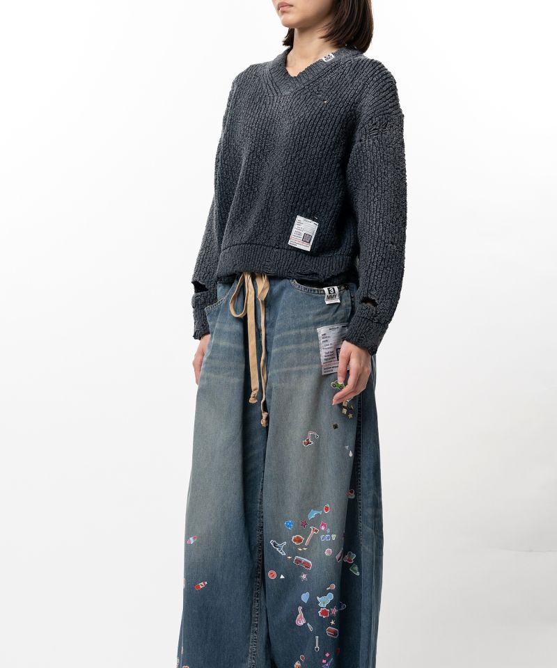 Sun Faded Like Knit Sweater