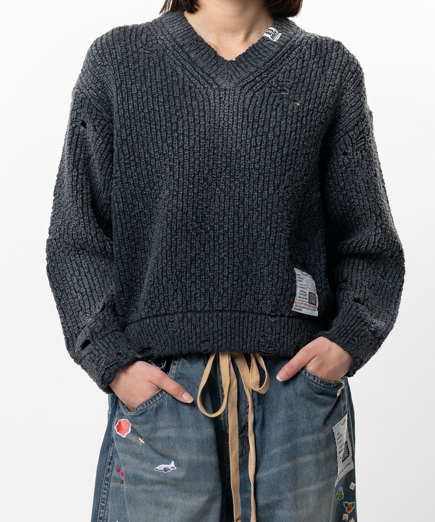 Sun Faded Like Knit Sweater