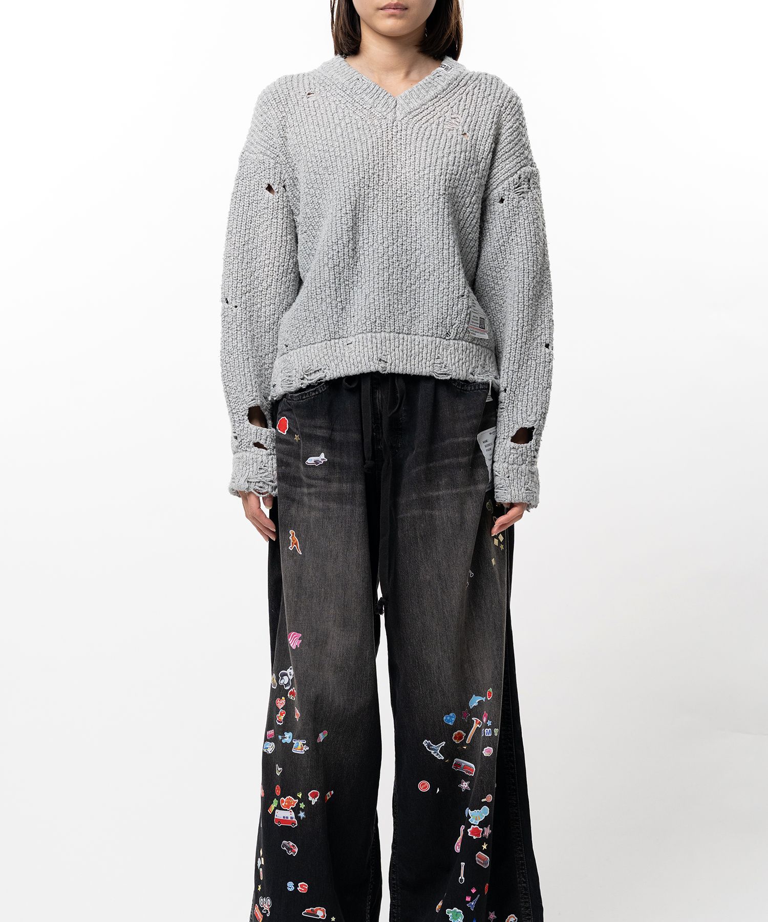 Sun Faded Like Knit Sweater