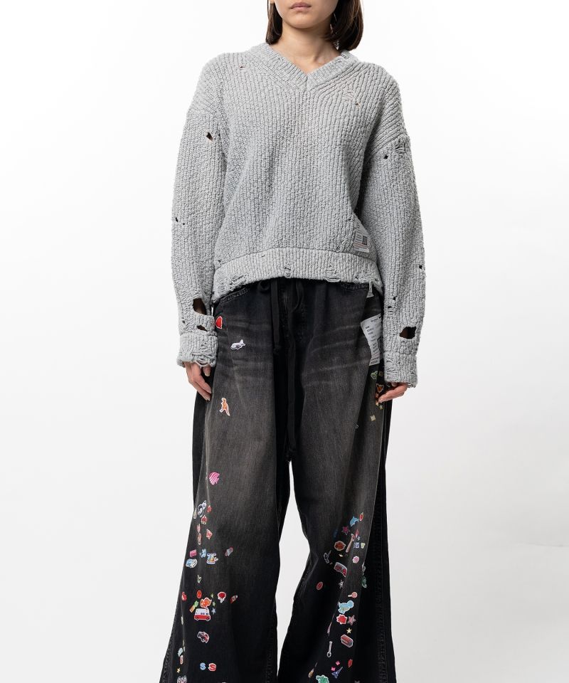 Sun Faded Like Knit Sweater