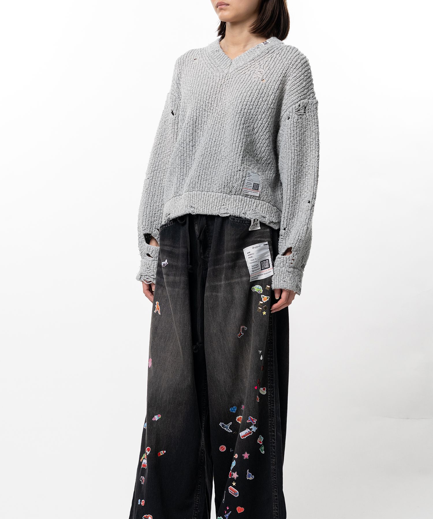 Sun Faded Like Knit Sweater