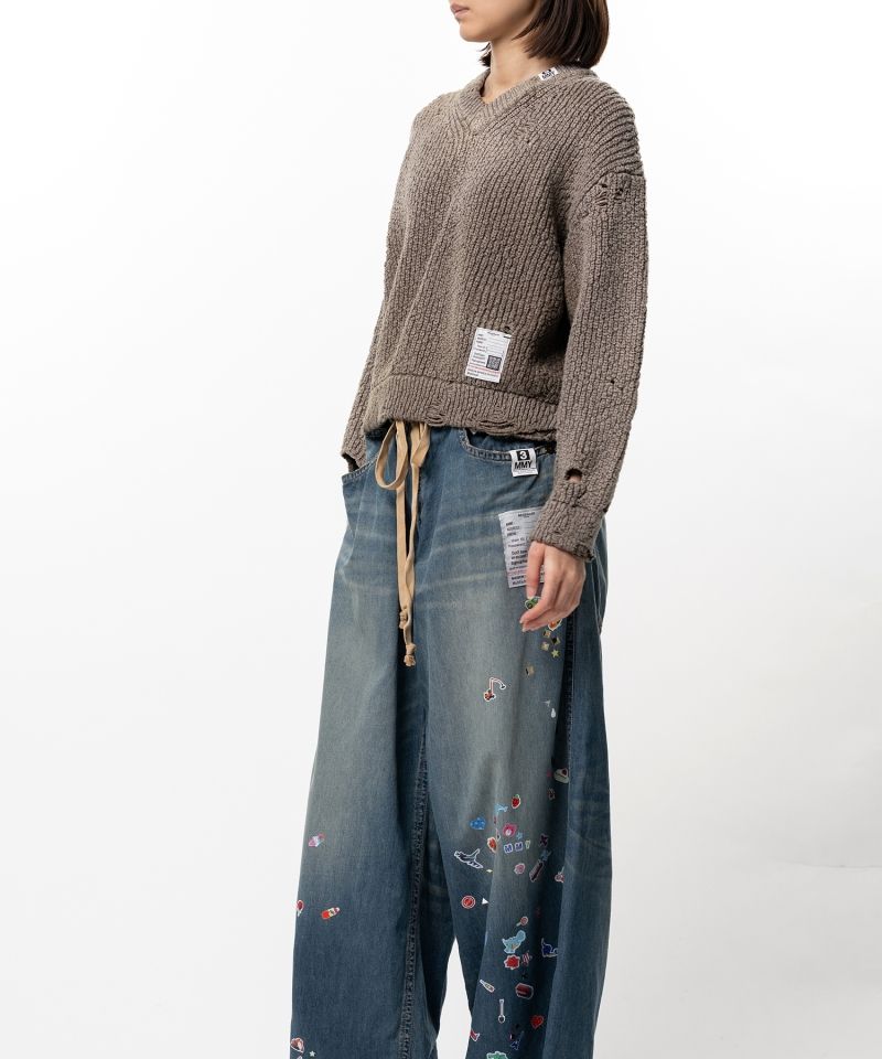 Sun Faded Like Knit Sweater