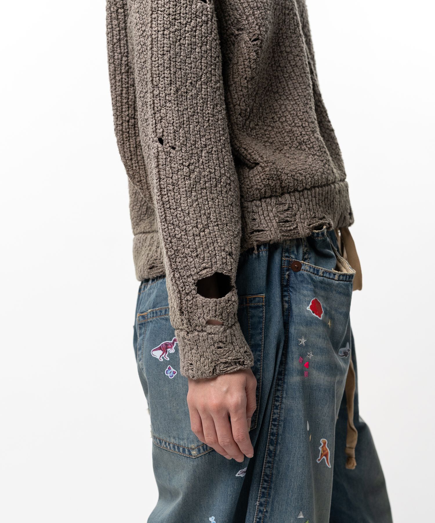 Sun Faded Like Knit Sweater