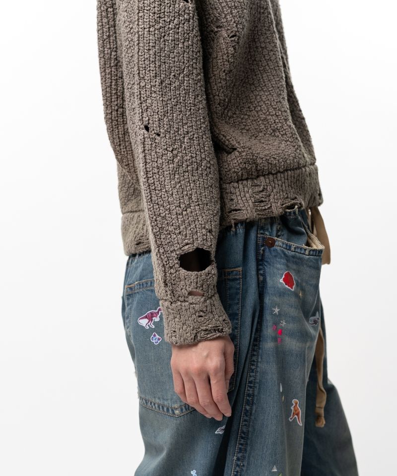 Sun Faded Like Knit Sweater