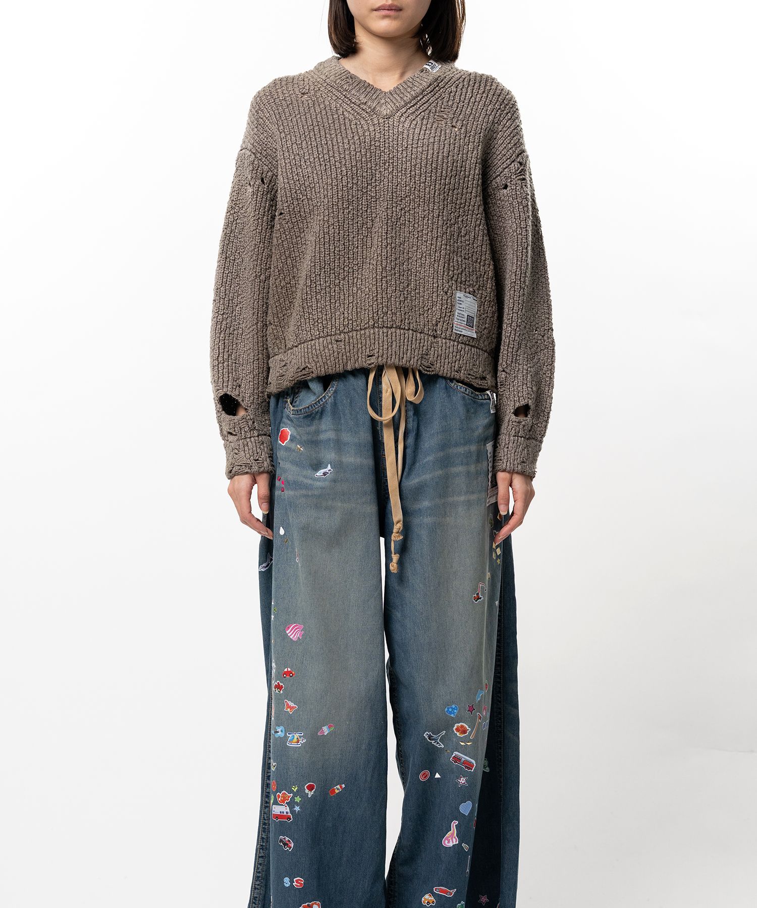 Sun Faded Like Knit Sweater