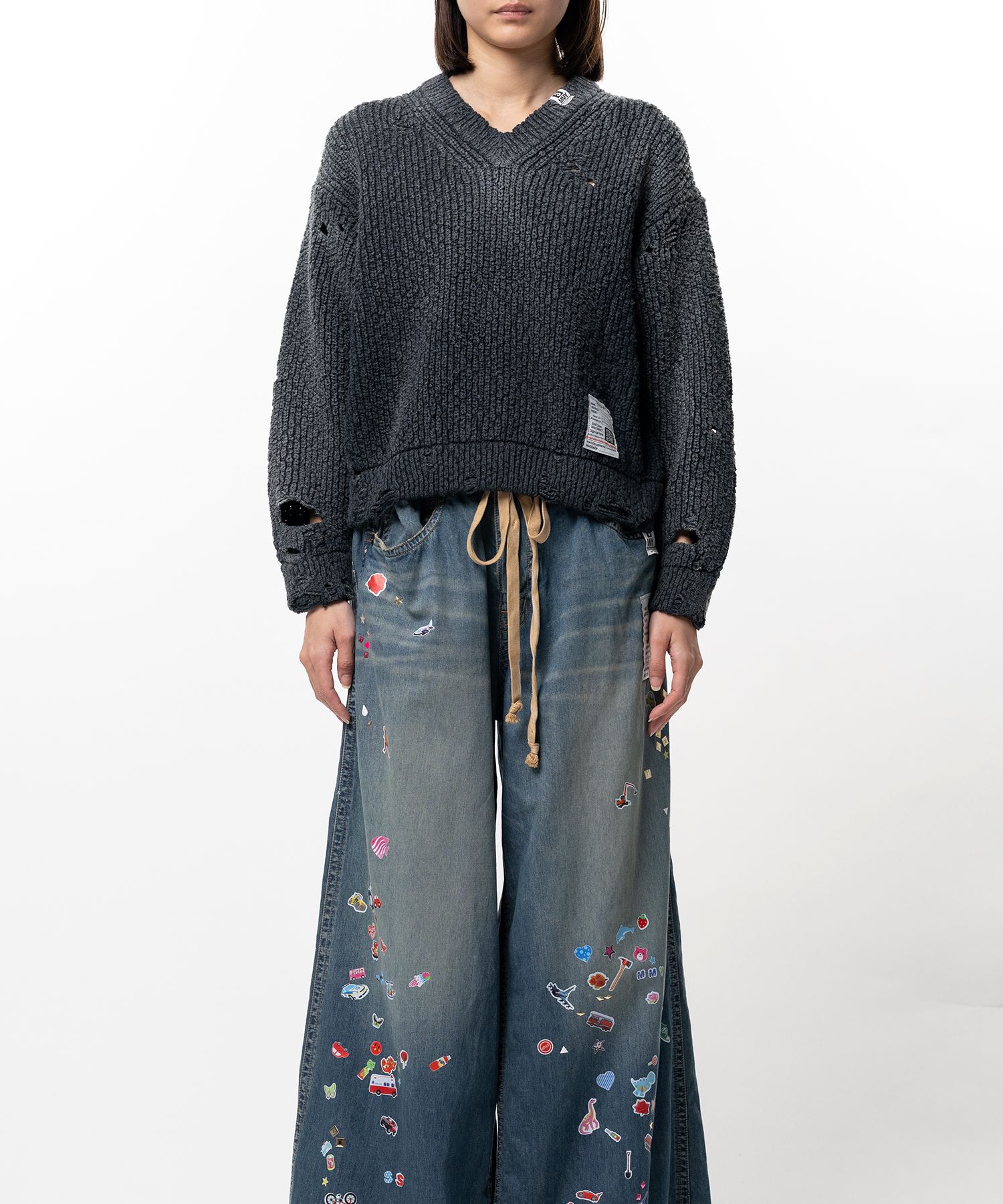 Sun Faded Like Knit Sweater