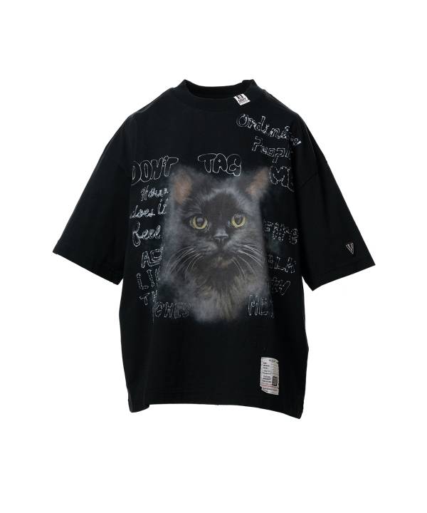 Cat Printed T-shirt
