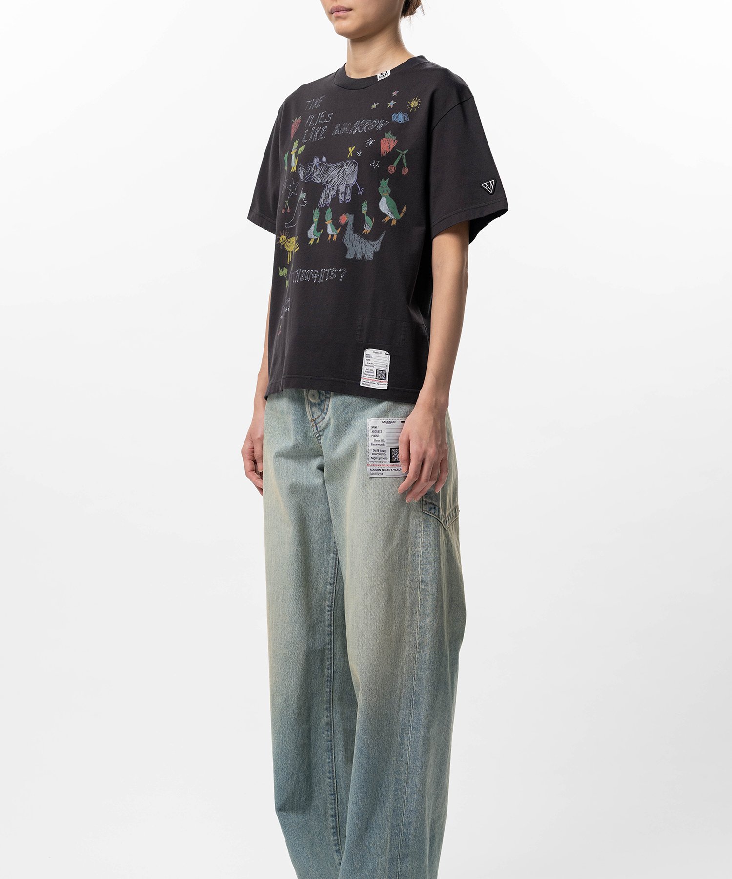 Kids Doodle Printed T-shirt