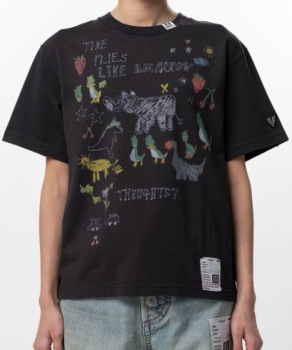 Kids Doodle Printed T-shirt