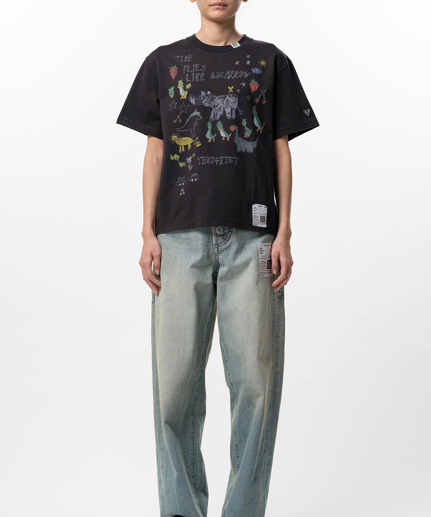 Kids Doodle Printed T-shirt