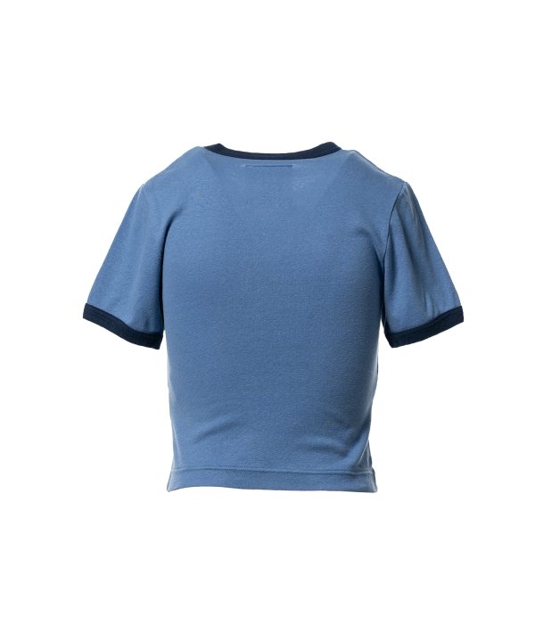 Fruit Printed Ringer Mini T-shirt