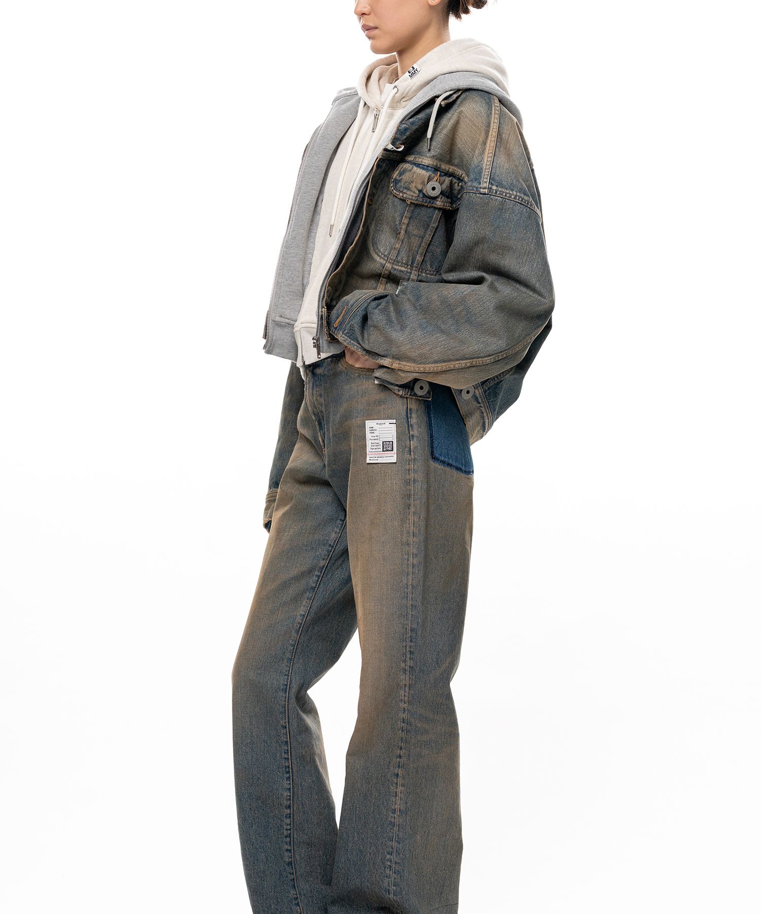 Triple Layered Denim Jacket