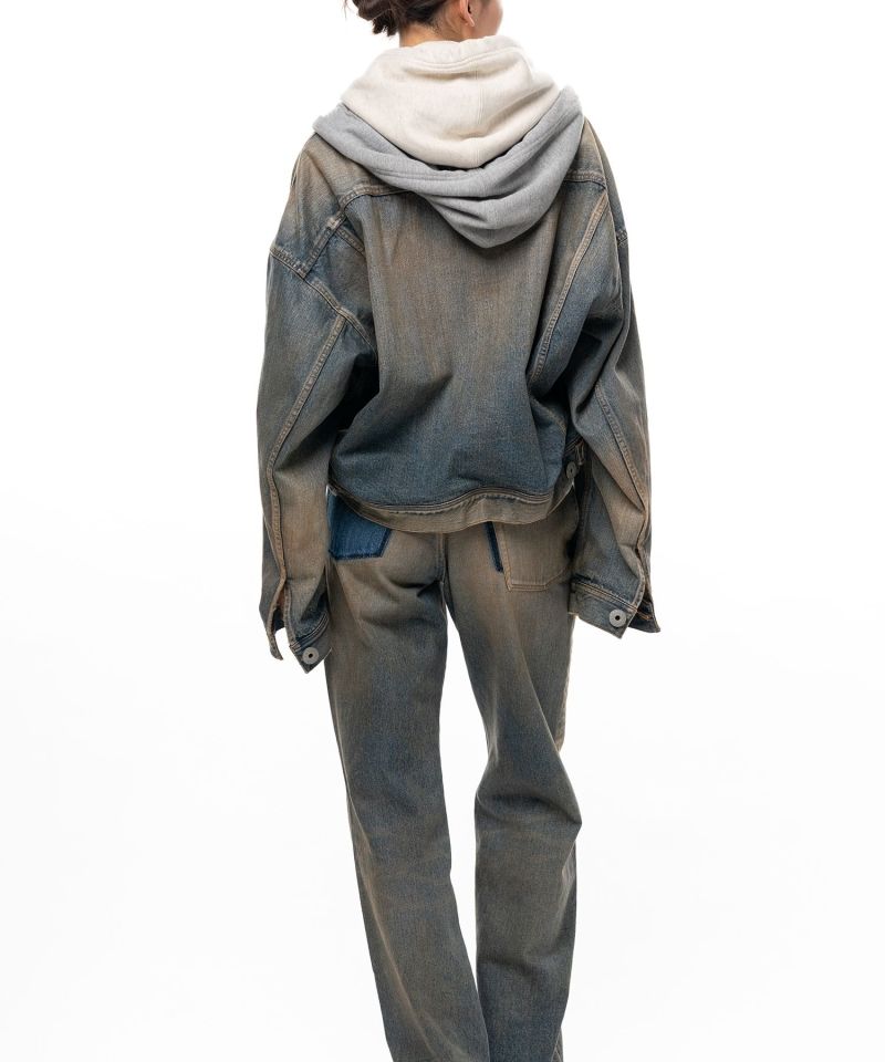 Triple Layered Denim Jacket
