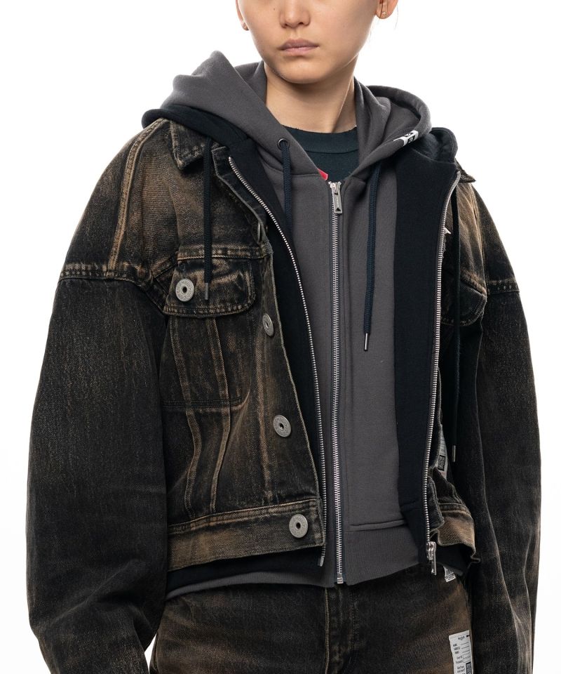 Triple Layered Denim Jacket
