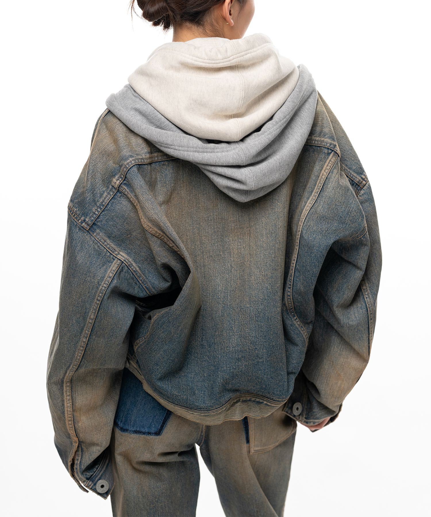 Triple Layered Denim Jacket