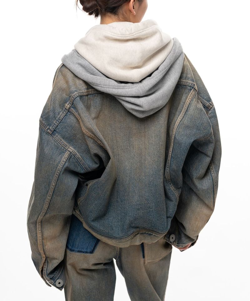 Triple Layered Denim Jacket