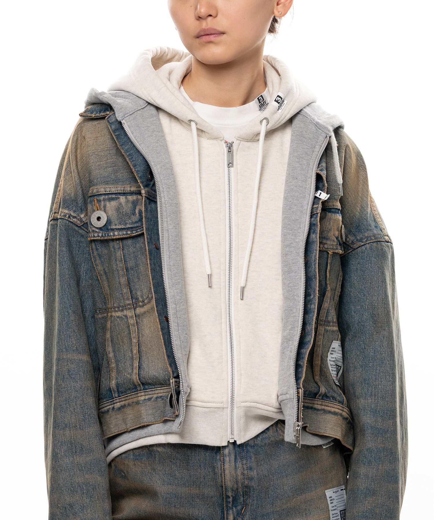 Triple Layered Denim Jacket