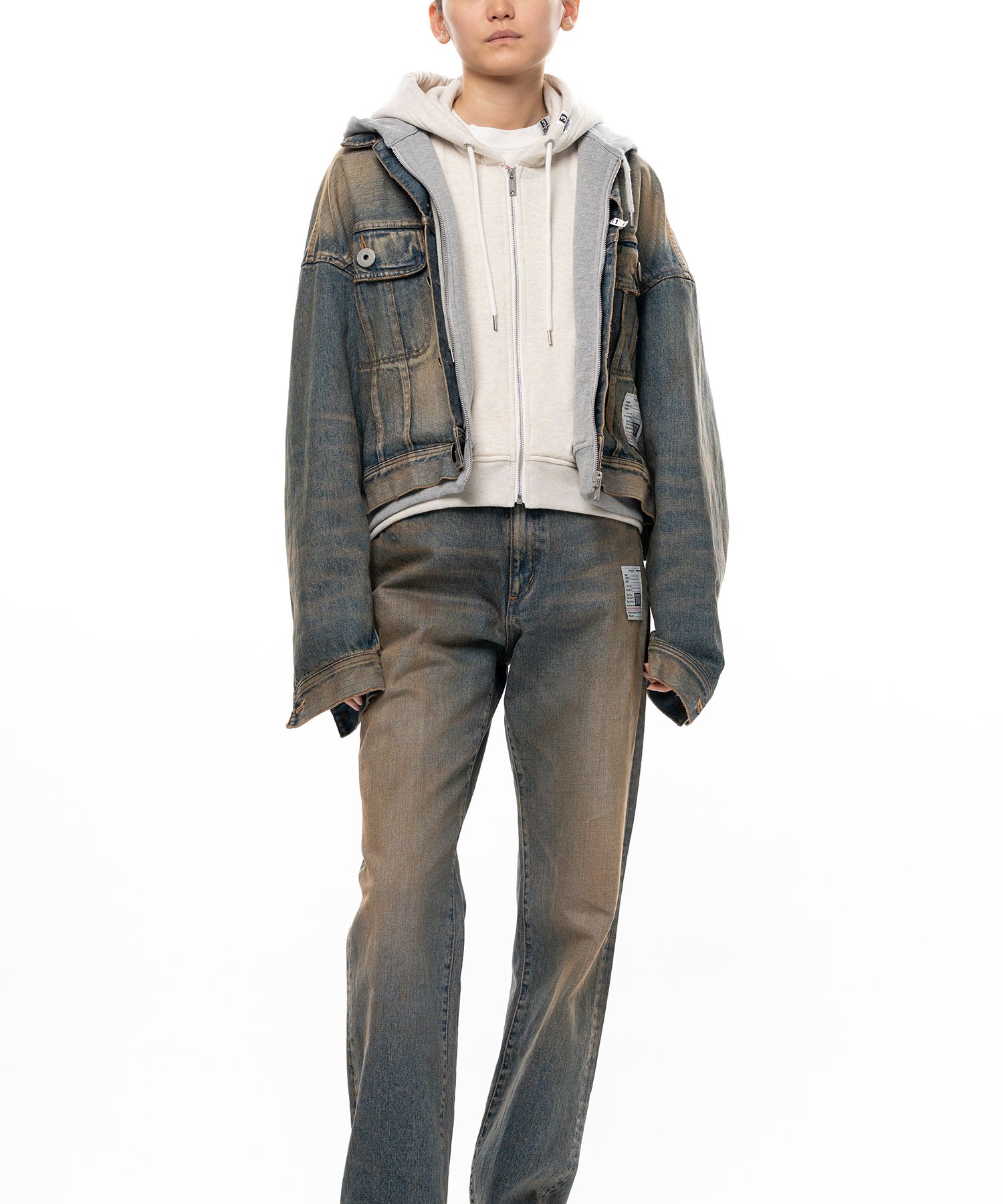 Triple Layered Denim Jacket