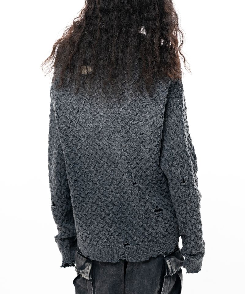 Sun Faded Like Knit Cardigan