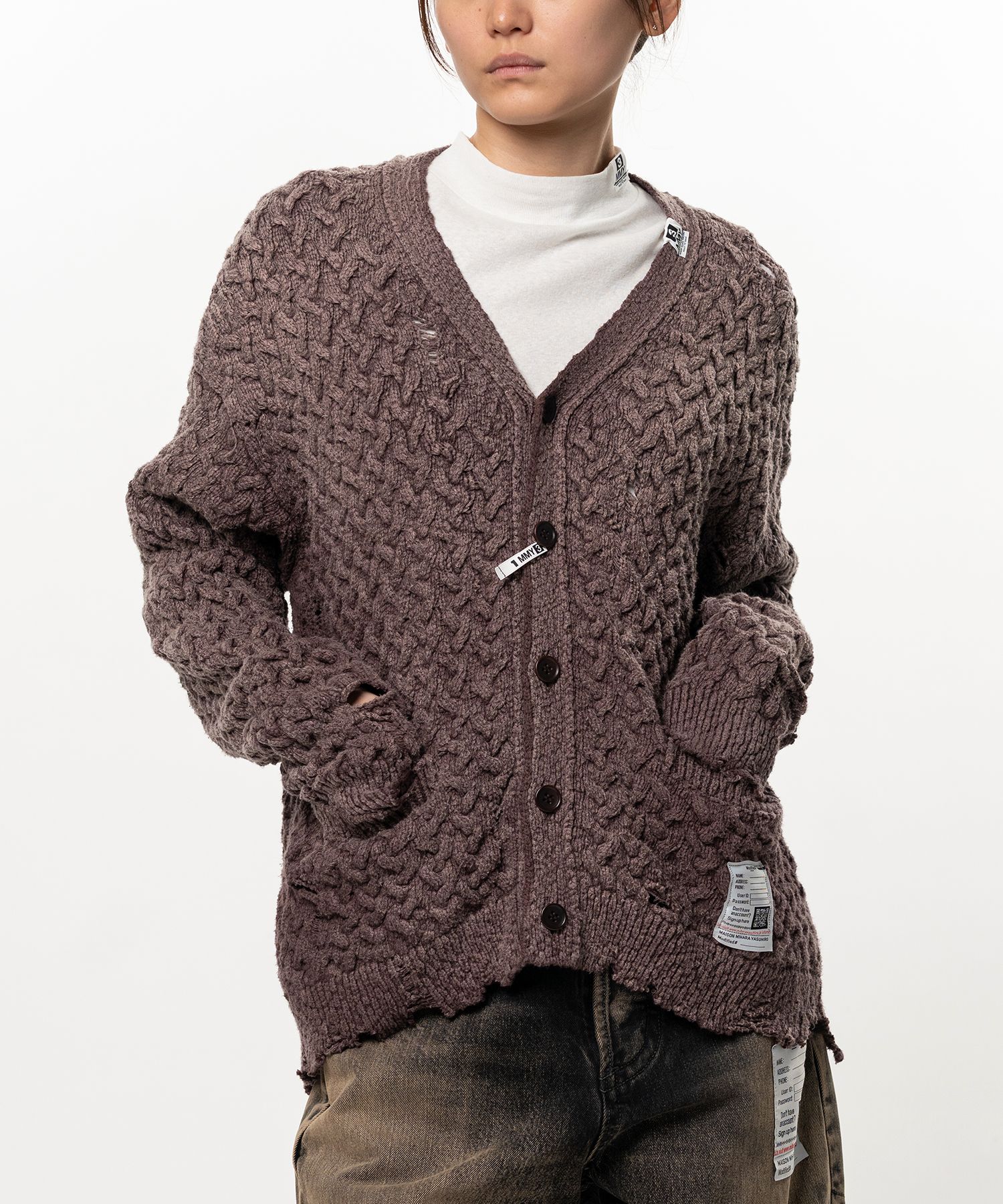 Sun Faded Like Knit Cardigan
