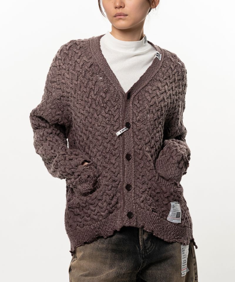 Sun Faded Like Knit Cardigan