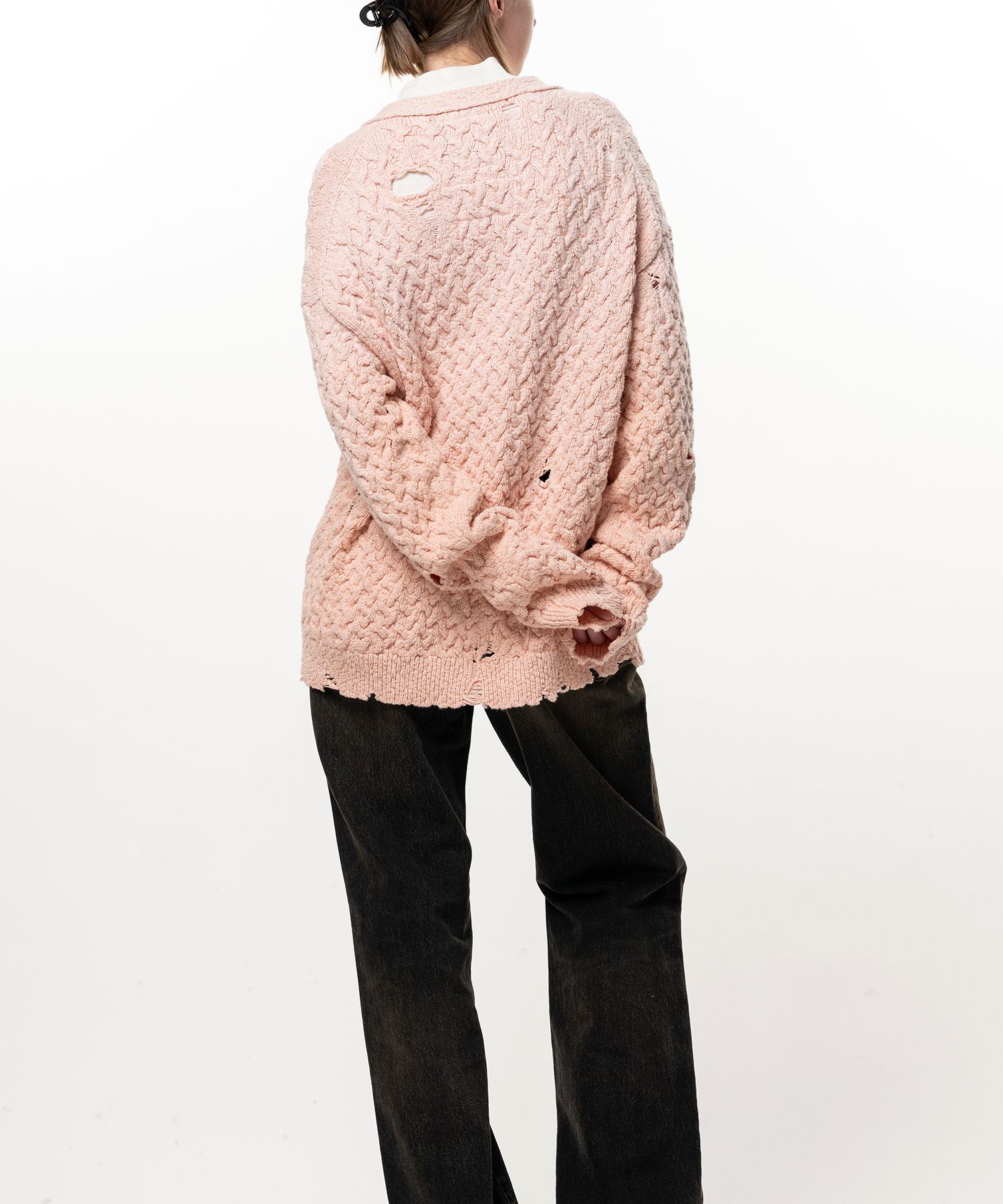 Sun Faded Like Knit Cardigan