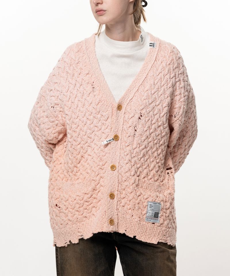 Sun Faded Like Knit Cardigan