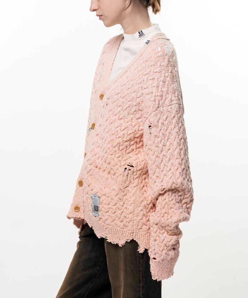 Sun Faded Like Knit Cardigan