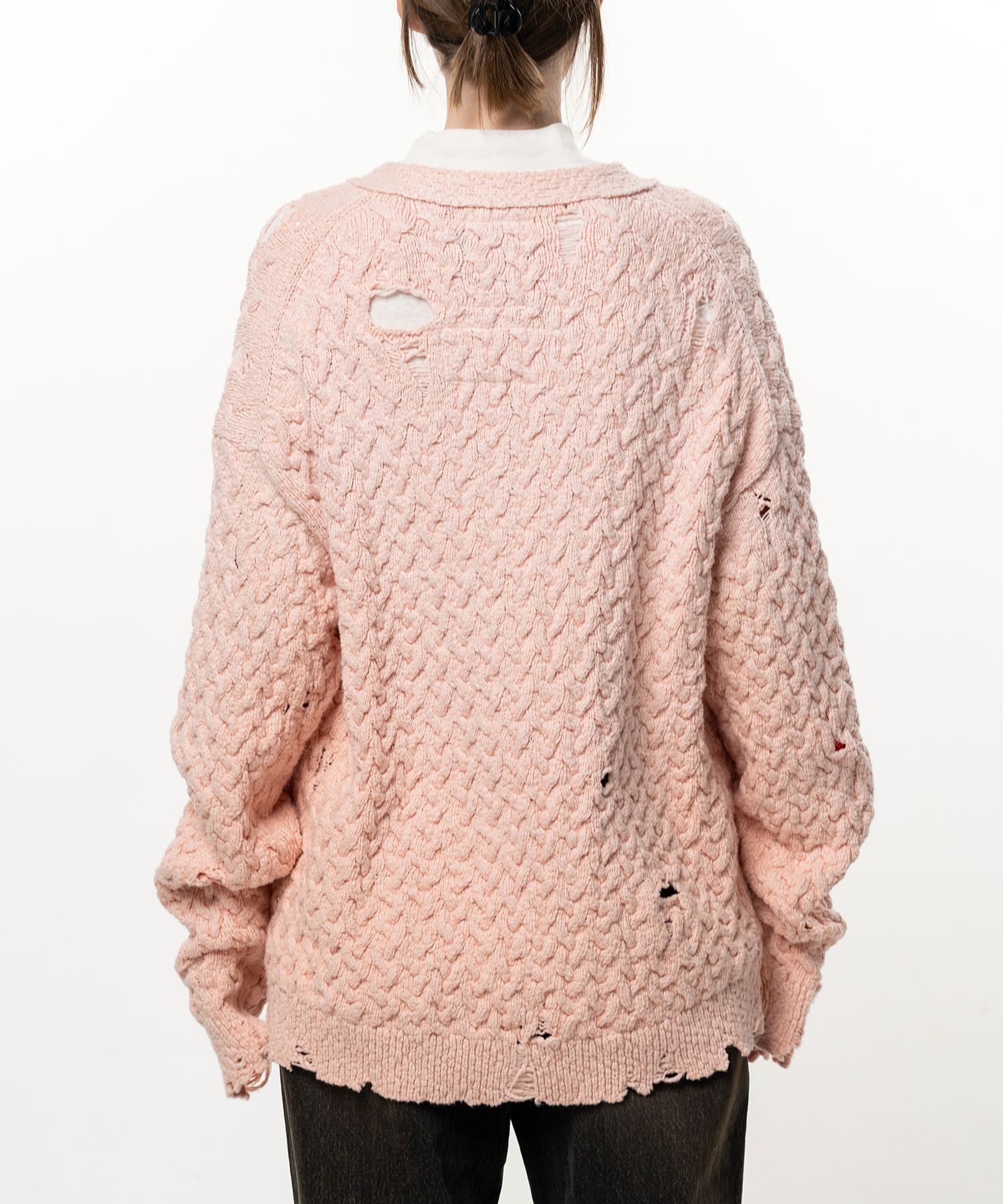 Sun Faded Like Knit Cardigan