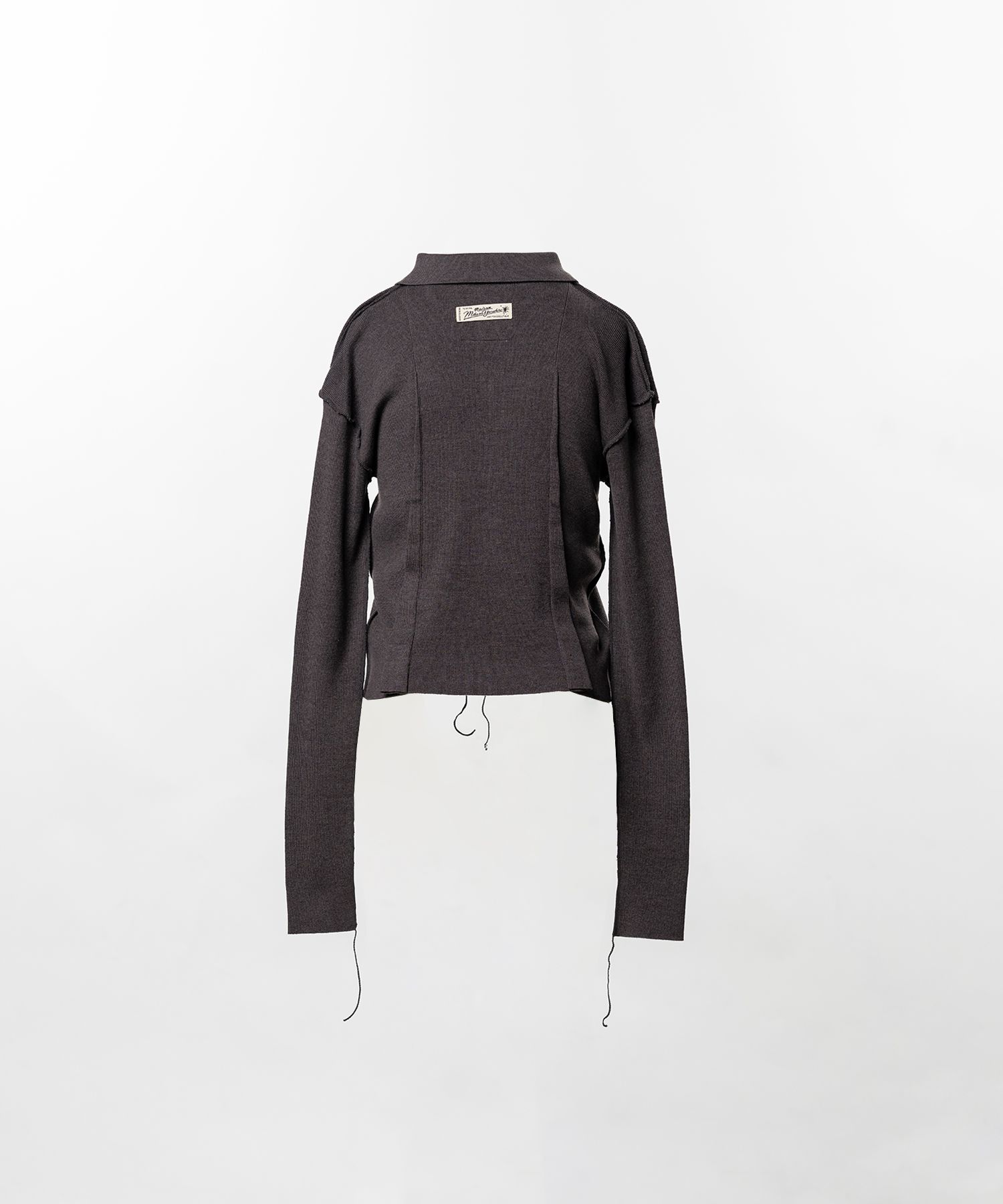 Inside-Out Knit Cardigan