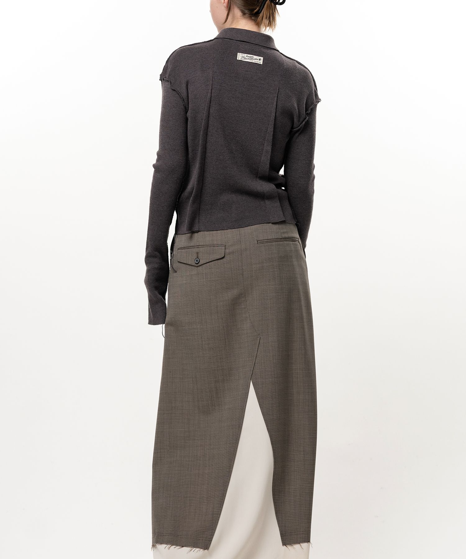 Inside-Out Knit Cardigan