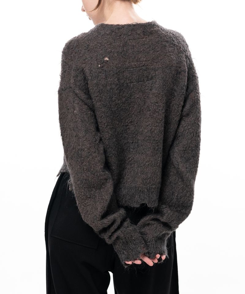 Mohair Knit Cardigan