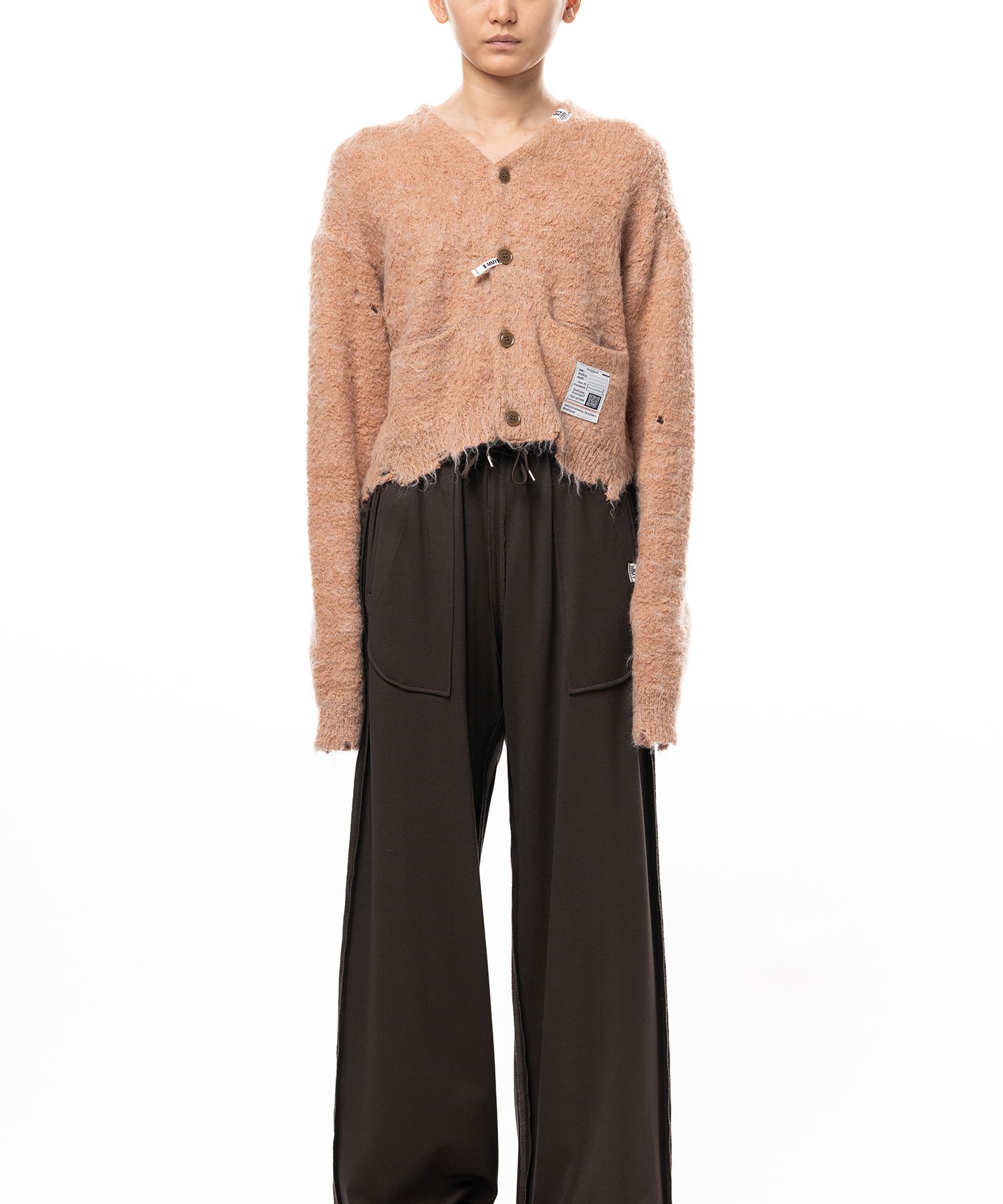 Mohair Knit Cardigan