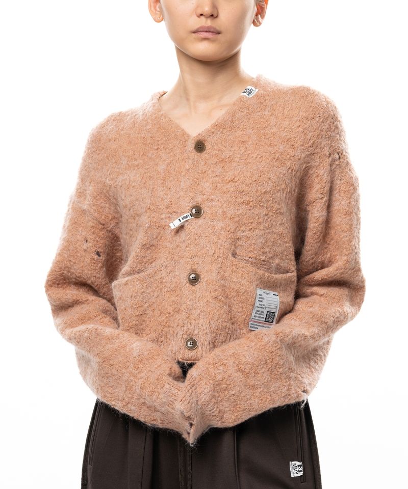 Mohair Knit Cardigan