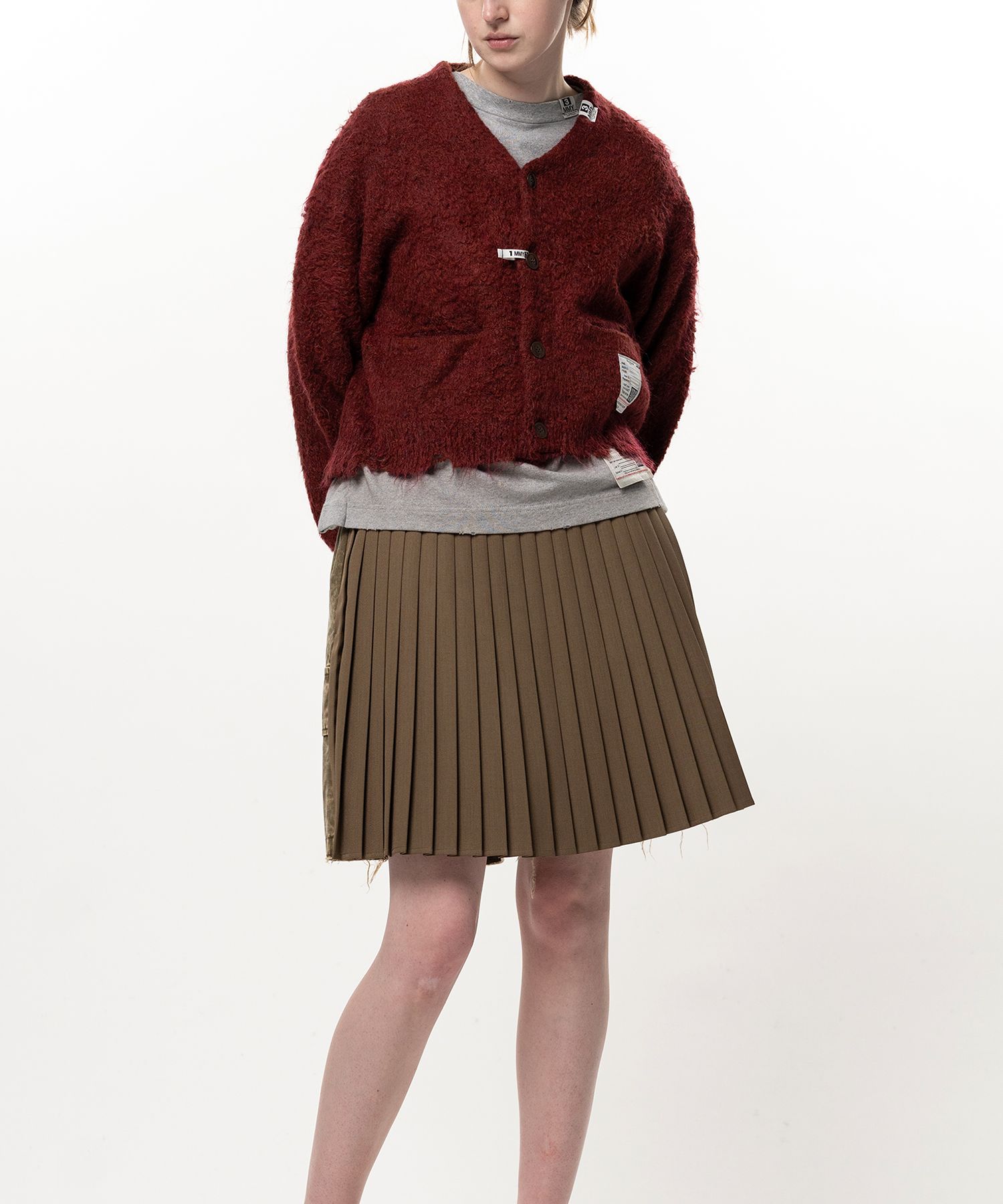 Mohair Knit Cardigan