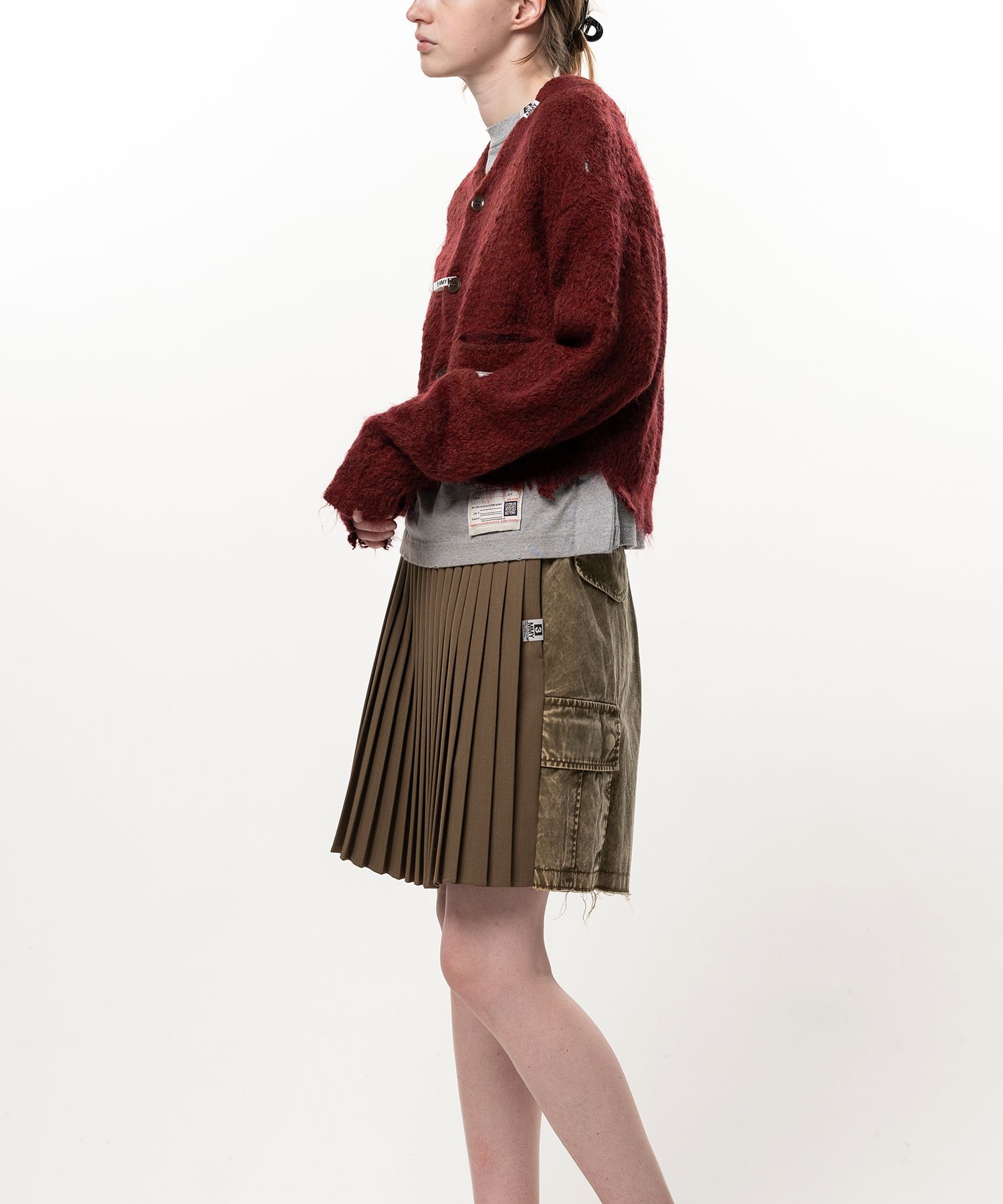 Mohair Knit Cardigan