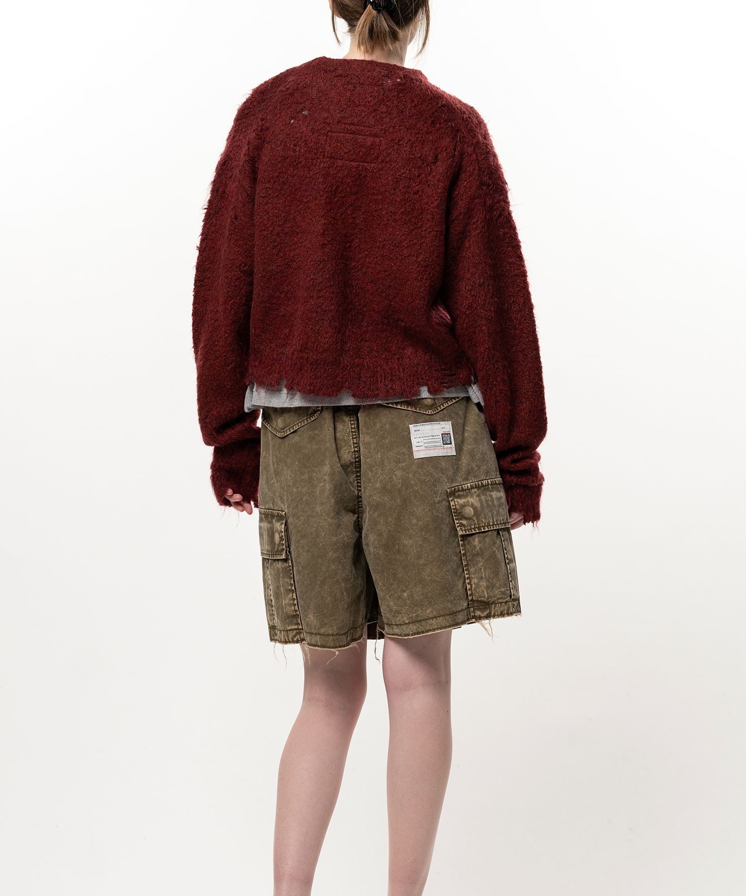 Mohair Knit Cardigan