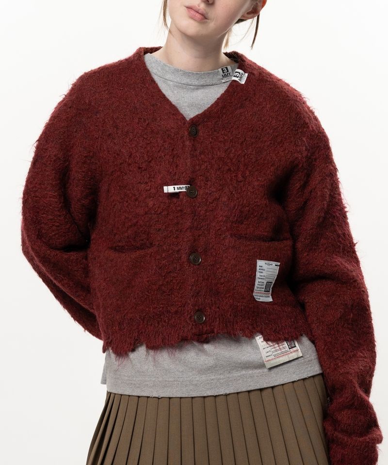 Mohair Knit Cardigan