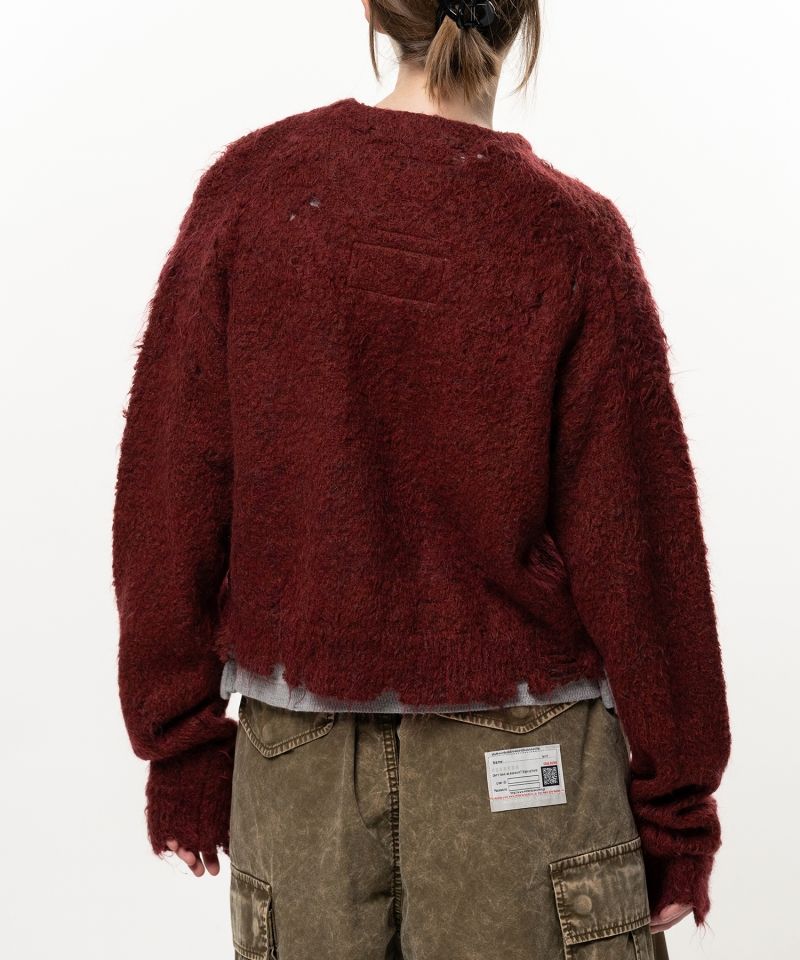 Mohair Knit Cardigan