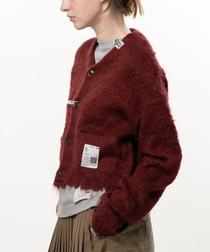 Mohair Knit Cardigan