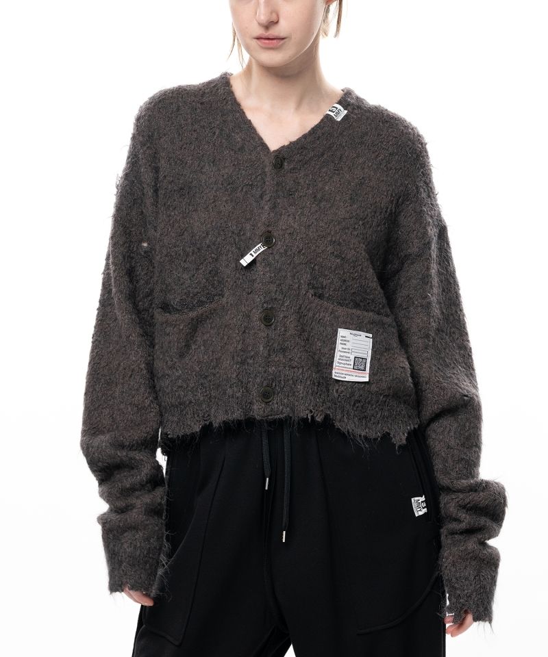 Mohair Knit Cardigan