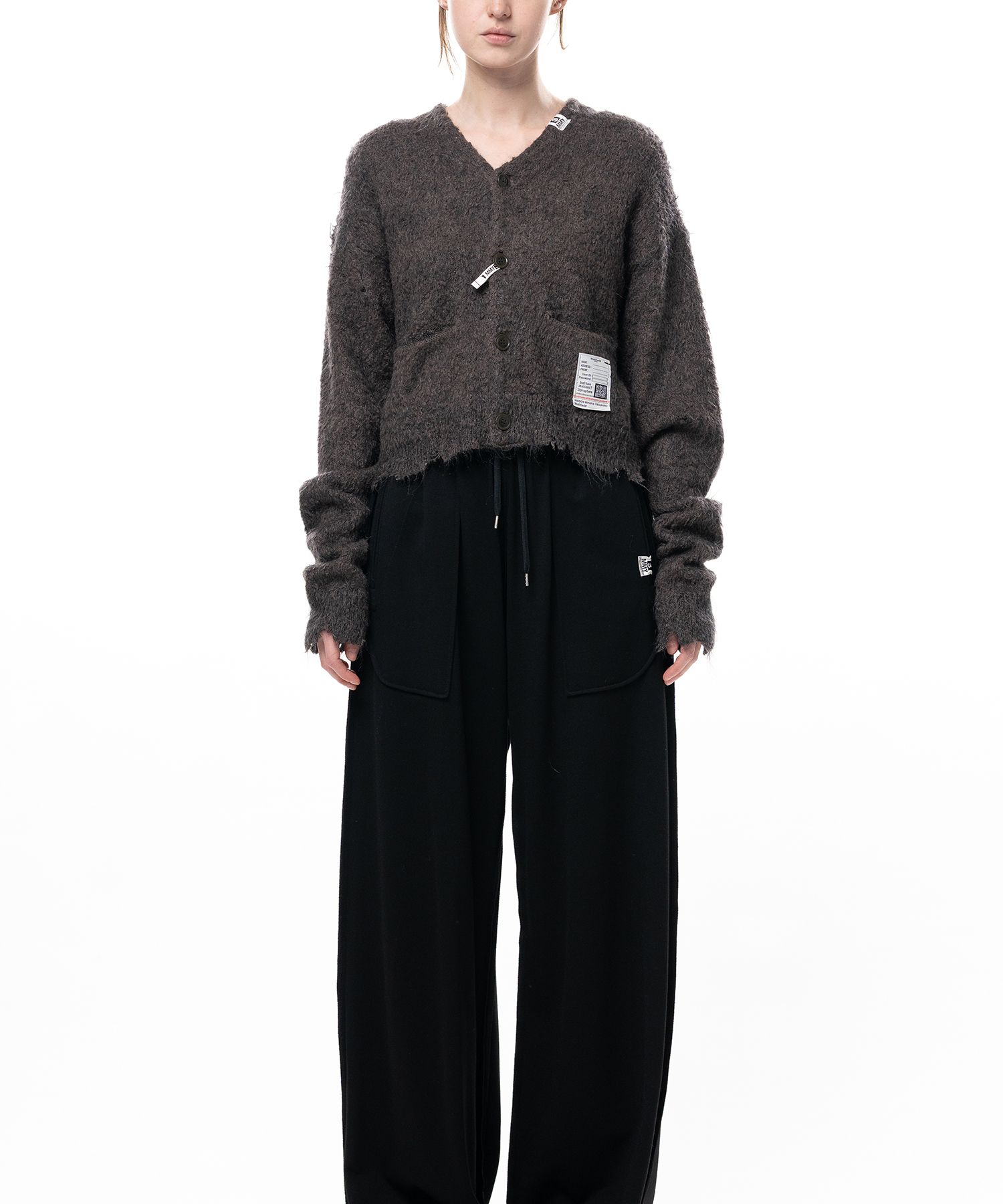 Mohair Knit Cardigan